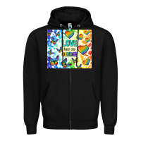 Black love has no gender Zipper Hoodie - TumblerDesignByShophia