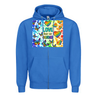 True Royal love has no gender Zipper Hoodie - TumblerDesignByShophia