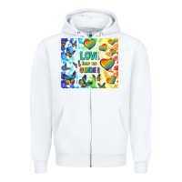 White love has no gender Zipper Hoodie - TumblerDesignByShophia
