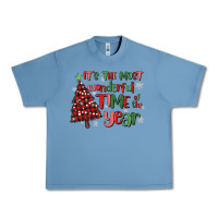 Pebble Blue its wonderful time of the year Urban Heavy Tee - MaliasSmallBusiness