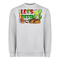 Heather Grey let's fiesta taco and beer Heavyweight Sweatshirt - BarkalooDesign