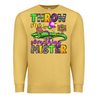 Antique Gold throw me something mister mardi gras olivia Premium Sweatshirt - OliviaCreatesArt