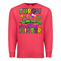 Cardinal throw me something mister mardi gras olivia Premium Sweatshirt - OliviaCreatesArt