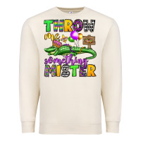 Sandshell throw me something mister mardi gras olivia Premium Sweatshirt - OliviaCreatesArt