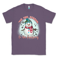 Lavender 'tis the season to be freezing Classic Tee - MaliasSmallBusiness