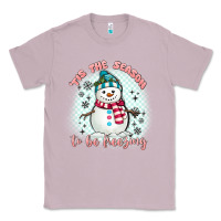 Lilac 'tis the season to be freezing Classic Tee - MaliasSmallBusiness