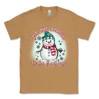Toasted Coconut 'tis the season to be freezing Classic Tee - MaliasSmallBusiness