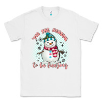 White 'tis the season to be freezing Classic Tee - MaliasSmallBusiness