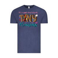 Vintage Denim its a good day to teach tiny humans Vintage Tee - NancyCooperArtShop