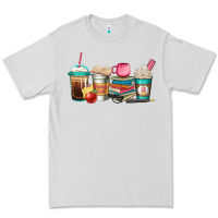 Dove Grey teacher fuel coffee cups Premium Tee - Jasminsmagicworld