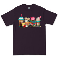 Plum teacher fuel coffee cups Premium Tee - Jasminsmagicworld
