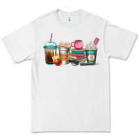 White teacher fuel coffee cups Premium Tee - Jasminsmagicworld