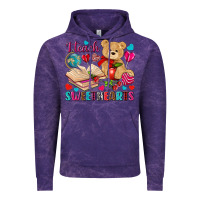 Cloud Purple i teach sweethearts Vintage Hoodie - NancyCooperArtShop