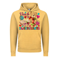 Vintage Mustard i teach sweethearts Vintage Hoodie - NancyCooperArtShop