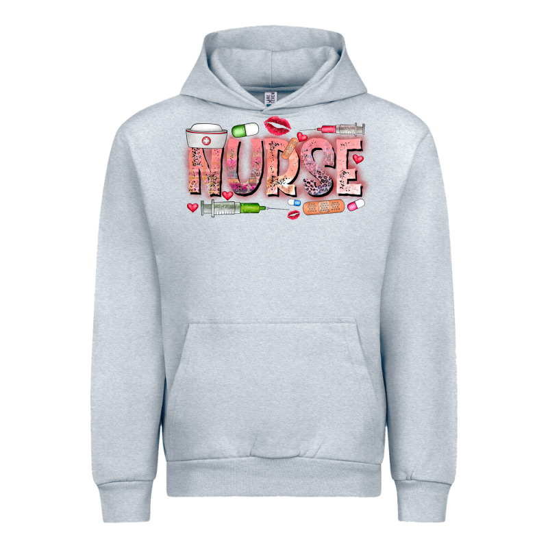 Nurse Valentine Urban Hoodie by CowhideDigitalArt | Teevron