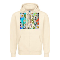 Sandshell human with daisies Zipper Hoodie - TumblerDesignByShophia