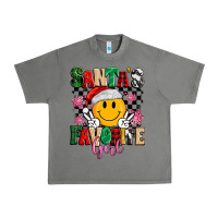 Tornado santas favorite girl Urban Heavy Tee - MaliasSmallBusiness