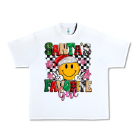 White santas favorite girl Urban Heavy Tee - MaliasSmallBusiness