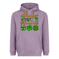 Lavender St. Patrick's Shake your shamrocks Heavyweight Hoodie - OliviaCreatesArt