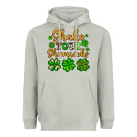 Moon Dust St. Patrick's Shake your shamrocks Heavyweight Hoodie - OliviaCreatesArt