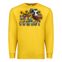 Lemon hey cowbow Premium Sweatshirt - OliviaCreatesArt