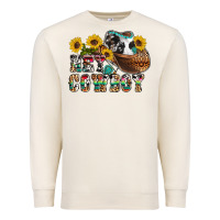 Sandshell hey cowbow Premium Sweatshirt - OliviaCreatesArt
