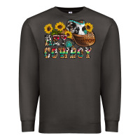 Smoke hey cowbow Premium Sweatshirt - OliviaCreatesArt