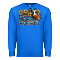 True Royal hey cowbow Premium Sweatshirt - OliviaCreatesArt