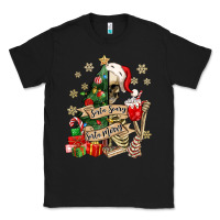 Black sorta scary sorta merry skeleton christmas tree Classic Tee - MaliasSmallBusiness