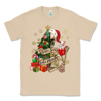 Mushroom sorta scary sorta merry skeleton christmas tree Classic Tee - MaliasSmallBusiness