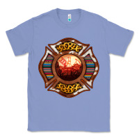 Colony Blue Western Firefighter Symbol Classic Tee - RanaPortraitStore