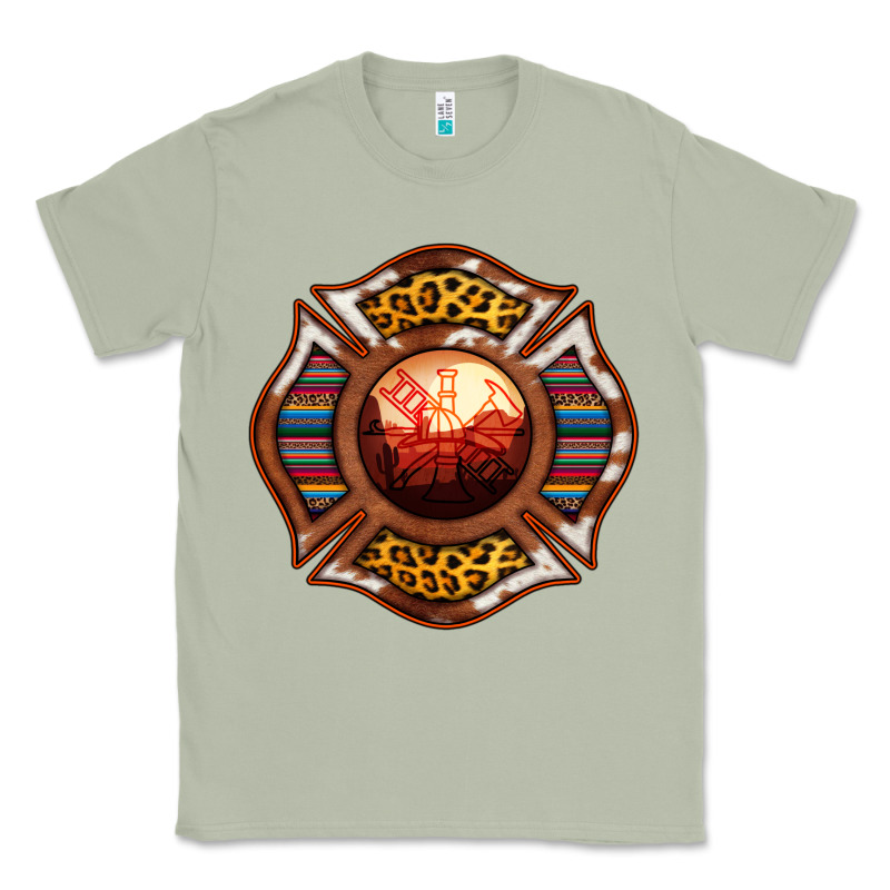 Western Firefighter Symbol Classic Tee by RanaPortraitStore | Teevron