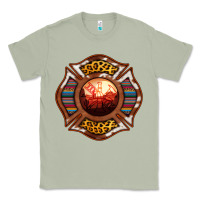 Matcha Western Firefighter Symbol Classic Tee - RanaPortraitStore