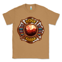 Toasted Coconut Western Firefighter Symbol Classic Tee - RanaPortraitStore