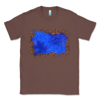 Chestnut gemstone blue leopard background Classic Tee - JahusDesignShop