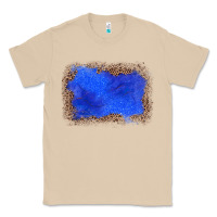 Mushroom gemstone blue leopard background Classic Tee - JahusDesignShop