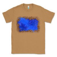 Toasted Coconut gemstone blue leopard background Classic Tee - JahusDesignShop