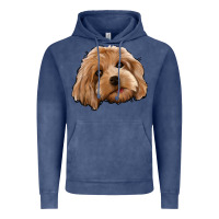 Vintage Denim Cockapoo Vintage Hoodie - Jasminsmagicworld