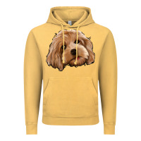 Vintage Mustard Cockapoo Vintage Hoodie - Jasminsmagicworld