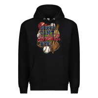Black Sorry can't Baseball bye Premium Hoodie - HowdyJamesFarm
