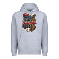 Heather Grey Sorry can't Baseball bye Premium Hoodie - HowdyJamesFarm