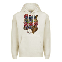Oatmeal Heather Sorry can't Baseball bye Premium Hoodie - HowdyJamesFarm
