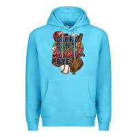 Ocean Blue Sorry can't Baseball bye Premium Hoodie - HowdyJamesFarm