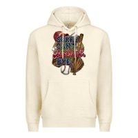 Sandshell Sorry can't Baseball bye Premium Hoodie - HowdyJamesFarm