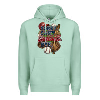 Seafoam Sorry can't Baseball bye Premium Hoodie - HowdyJamesFarm