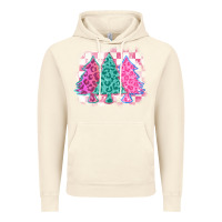 Vintage Artic christmas leopard trees Vintage Hoodie - MaliasSmallBusiness