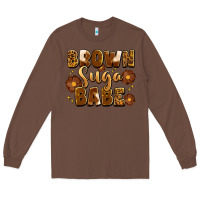 Chestnut brown suga babe Long Sleeve Tee - Artiststas