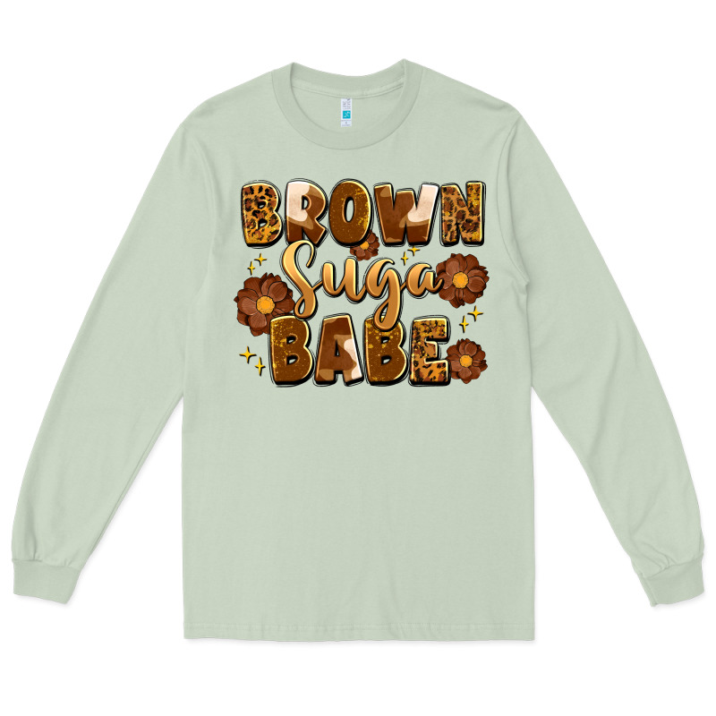 Brown Suga Babe Long Sleeve Tee by Artiststas | Teevron