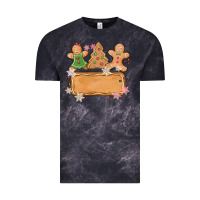 Cloud Black costom name christmas cookie Vintage Tee - MaliasSmallBusiness