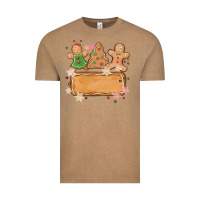 Vintage Coffee costom name christmas cookie Vintage Tee - MaliasSmallBusiness